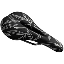 Terry Womens Mountain Bike Saddle - New Topo Gel Bicycle Seat - Fibra Tek Synthetic Cover with Signature Cutaway - FeC Alloy Rails
