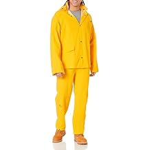 Custom Leathercraft mens Bib powersports rain suits, Yellow, Medium US