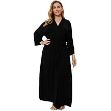 Super Shopping-zone Women's Plus Size Long Robes Kimonos Plus Size Maternity Robes Delivery Robes Sleepwear