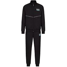 Emporio Armani TUTA EA7 Uomo 3KPV01PNP5Z BLACK Size XL