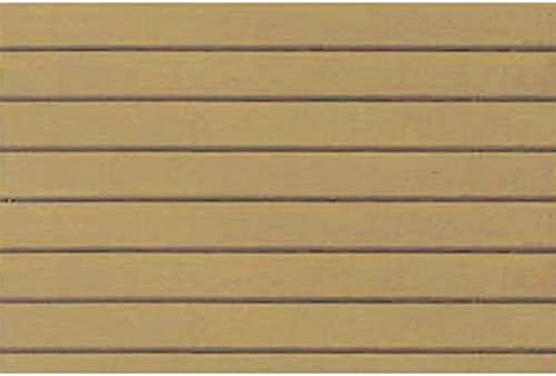 Plastic Pattern Sheets: Clapboard Siding