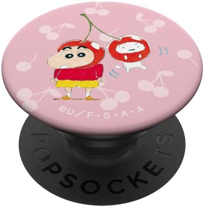 Cherry Shin-chan One Point PopSockets Adhesive PopGrip