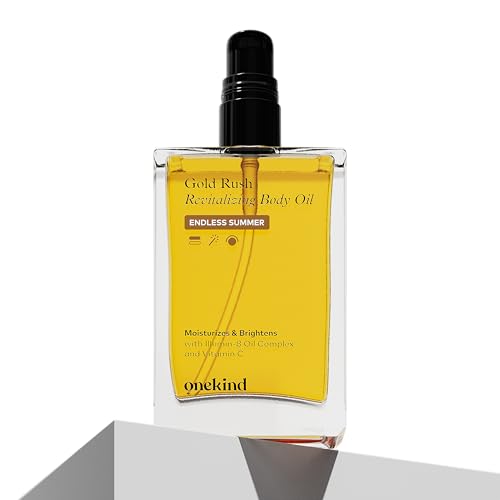 Onekind Vitamin C After Shower and Bath Body Oil - Non-Greasy Moisturizing Body Serum & Well Absorbing Skincare - Natural 8-Oil Complex, Clean Beauty & Vegan Body Moisturizer for Hydrating Dry Skin