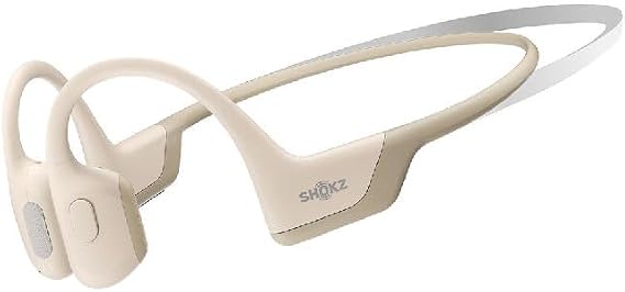 SHOKZ OpenRun Pro MINI Bone Conduction Sports Bluetooth Headphones - Beige