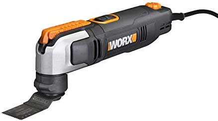 WORX Corded Oscillating Multi-Tool, 2.5A Sonicrafter, WX686L | 3.2 oscillation; universal blade compatibility; 11000-20000 OPM; cuts wood, metal & drywall for renovation work
