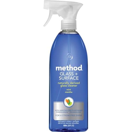 Method Glass Cleaner  Surface Cleaner, Mint, 28 Ounce