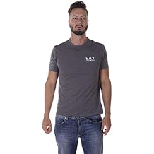 EA7 Men's Core ID Crew Neck T-Shirt Grey