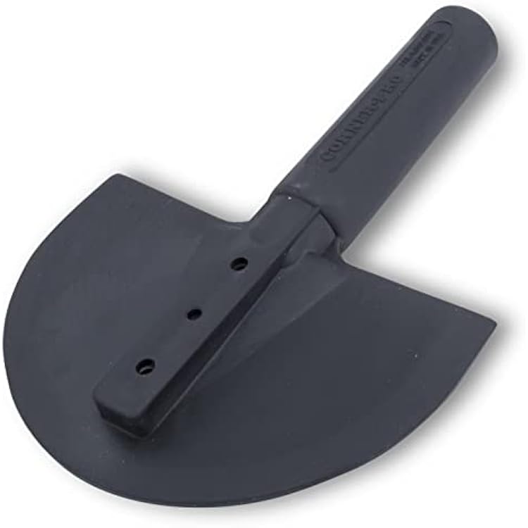 MARSHALLTOWN Rubber Wipe Down Blade, Cleans Excess Mud From Joints Wider than 90-Degrees, Sturdy Rubber Material, Threaded Handle Adapter, 6-34 Inches x 9-78 Inchces, 30