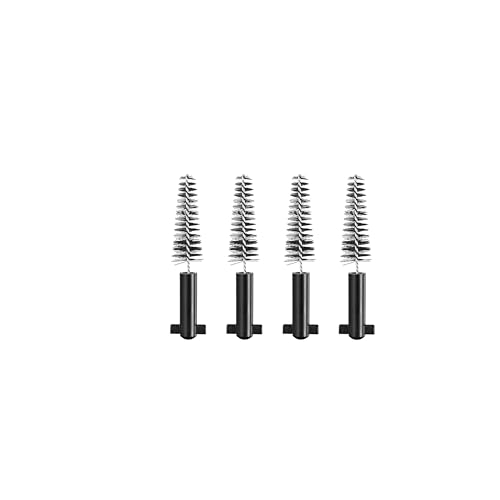 Curaprox Interdental Brush Refills Carbon Size S, Ultra-Fine Cone Shape for Gentle Cleaning of Narrow Gaps | 4-Pack | Swiss Made