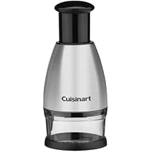 Cuisinart Chopper, Stainless Steel/Black, CTG-00-SCHP, 8.2" x 3.9" x 3.9"