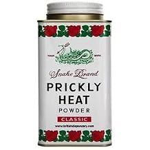 Snake Brand Prickly Heat Cooling Powder, Good for Heat Rash, 1 Can Classic, 140g