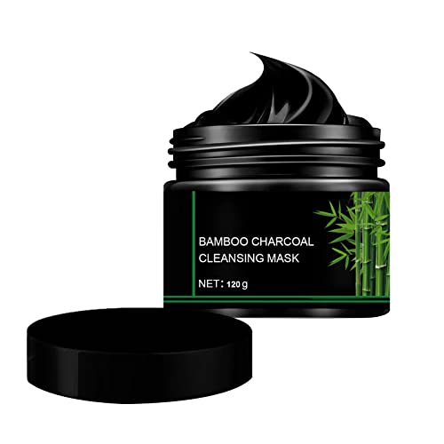 Blackhead Remover Mask, Bamboo Charcoal Peel Off Face Black Masks, Deep Cleansing Facial Skincare, Purifying and Clean Blackhead Face Nose for All Skin Types 120g