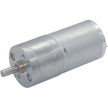 Electric Toys JGA25-370 Geared Motor 6V 12V Electric Gear Motor high Torque 5/10/15/30/60/100/150/200/300/400/500/1000/1200 RPM air Pumps (Size : 35RPM, Color : 24v)