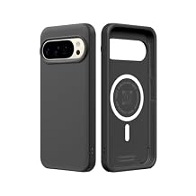 RhinoShield Case Compatible with Magsafe for Pixel 10 Pro XL | SolidX - Reinforced Shock-Absorbing Slim Design Protective Cover with 3.5M / 11ft Drop Protection - Classic Black