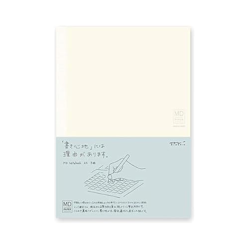 Midori 15003006 MD Notebook, A5, Grid Ruled