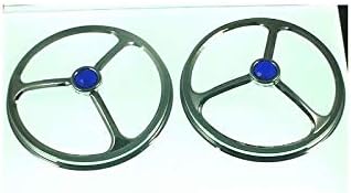 7" Lucas Style Blue Dot Headlight Covers
