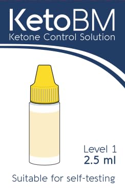 KetoBM Ketone Control Solution for Dual Glucose and Ketone Meter