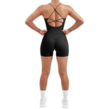 SUUKSESS Women 2 Piece Workout Sets Padded Tank Tops Tummy Control Leggings Gym Outfits