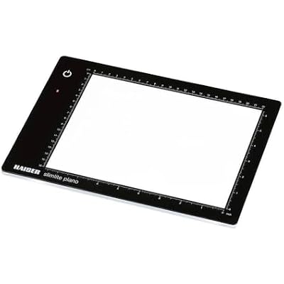 Kaiser Slimlite Plano 5000K 10.5x15.5 BatteryAC Thin Dimmable LED Lightbox 202454