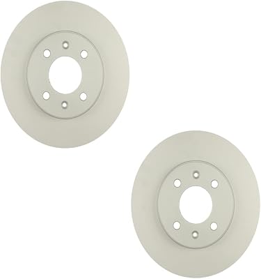 Replacement Front Disc Brake Rotor Set of 2 Mechanics Choice for 2006-2011 Hyundai Accent pn 148570