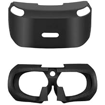 Anti-Slip Silicone Skin Case Cover for PS4 VR 3D Soft VR Headset Protective Case