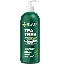 KESMEDIK Tea Tree Oil Conditioner MaxTherapy, Hydrating, Detangles & Softens Hair, Refreshes & Soothes Dry, Itchy Scalp, Anti Dandruff Conditioner, 16 fl oz