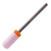 MIRACLE Nail Bits - 3/32" Ceramic Nail Drill Bits for Manicure, Pedicure, Cuticle, and Gel Polishing (3X Coarse)