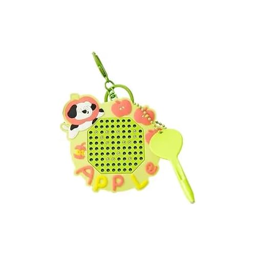 Magnetic Drawing Board for Kids, Fine Motor Skills Toddlers Magnetic Pad Doodle Drawing Board, Funny Magnetic Drawing Pad with Beads, STEM Toy Gift for Children 3 4 5 6 7 8 Year Old Green