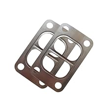 2Pack YCHIMAN Turbo Gasket T3 T34 T35 T38 Twinscroll Entry Divided Turbin Inlet Turbocharger