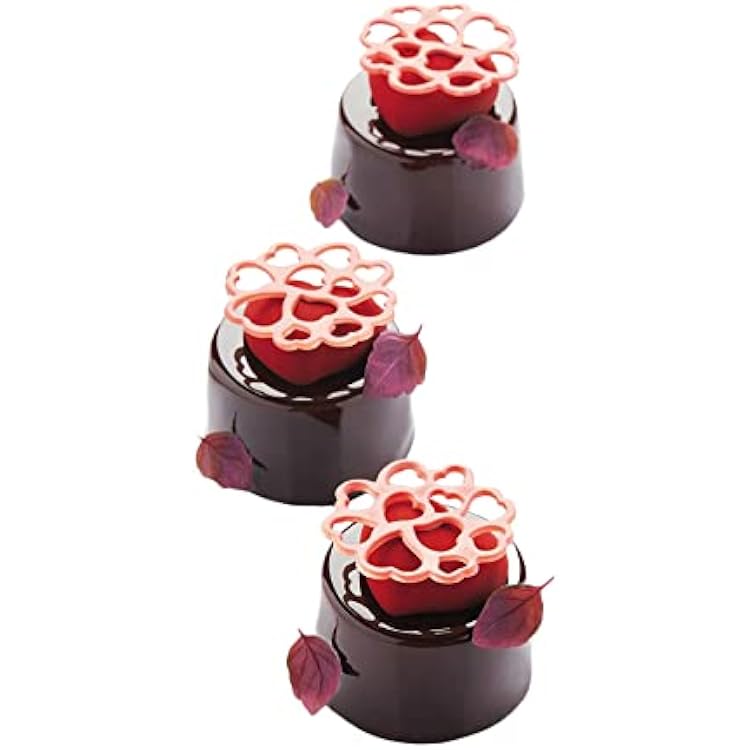 Pavoni PR008 Pavodecor Hearts2 Silicone Mold