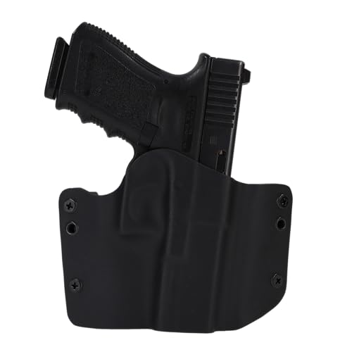 R&R Holsters Matte Black OWB Outside The Waistband