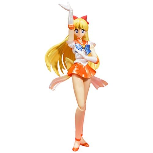 TAMASHII NATIONS Bandai Super Sailor Venus Pretty Guardian Sailor Moon Action Figure