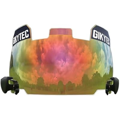 Football Helmet Visor, Scratch Resistant, for Helmet Fits Youth and Adult Football Helmets