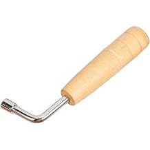 Hordion Lyre Harp Tuning Wrench, L-Shape Harp Tuning Tool for Small Stringed Instruments