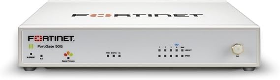 Fortinet FortiGate-50G-DSL Firewall for Branch and Small Offices with 5 Gigabit Ethernet RJ45 Ports and 1 Dedicated DSL Port (FG-50G-DSL)