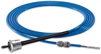 Goodway Flexible Shaft for Quick Connect Brushes, 25' long for 7/16"-1/2" ID tubes