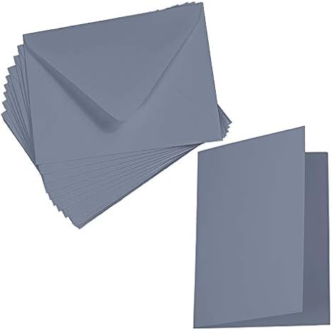 Cards with Envelopes, Marina Matt, A7 Folded, 25 Pack