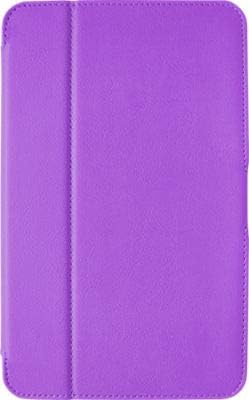 Verizon Ellipsis 8 Folio Case, Stylus Pen and Screen Protector Bundle - Purple
