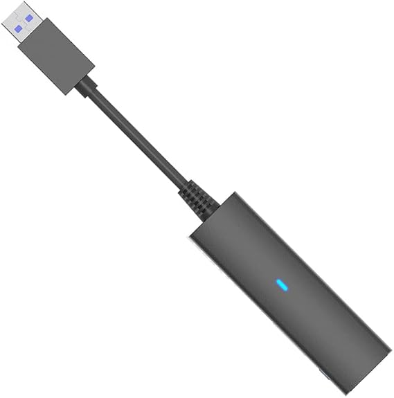 PS5 Camera Adapter for PSVR/PS5, PS VR Converter Cable Comaptible with PlayStation 5 Console (Black)