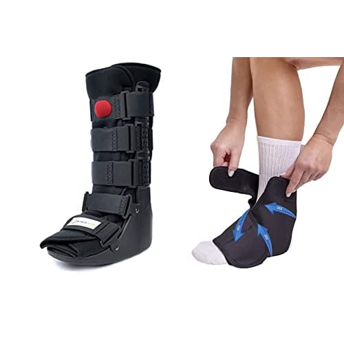Air CAM Walker Boot Tall  Ankle & Foot Ice Pack Cold Wrap