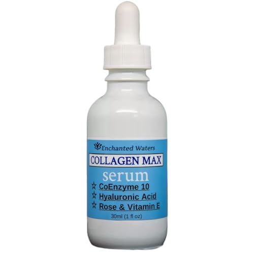 Collagen Booster Serum Peptides, CoQ10, Matrixyl 3000 & Hyaluronic Acid Advanced Anti-Aging Formula for Firm, Smooth, Youthful Skin Hydrating & Tightening Facial Serum