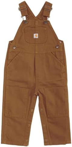 Carhartt baby-boys Canvas Bib Overalls