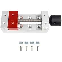 RATTMMOTOR High-Precision DIY Engraving Machine Mold Mini Right Angle Vise Clamp Working Range 50mm for DIY Mini CNC Router Milling Engraving Machine