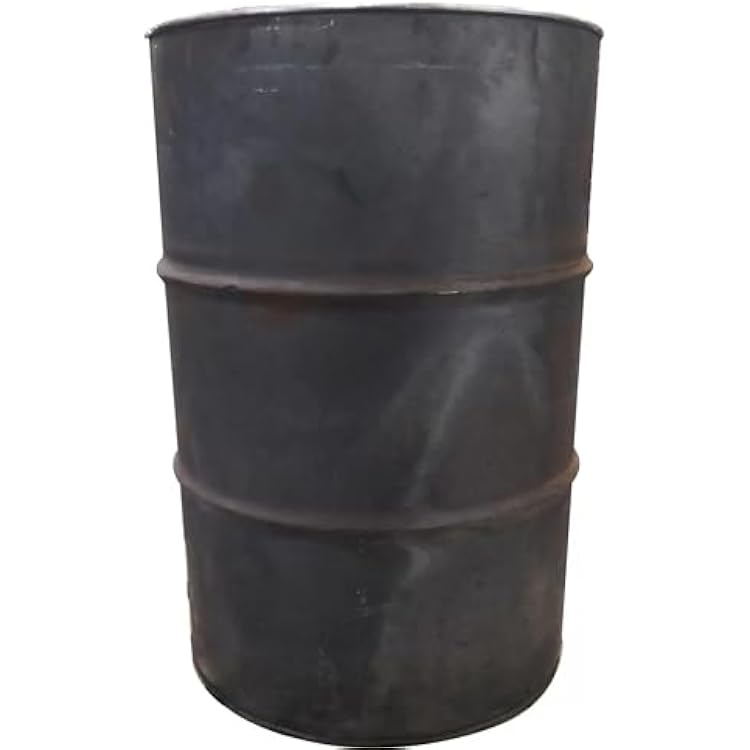 Vogelzang US DR55 55 Gallon Drum for Barrel Camp Stove Kit, Gray , Small