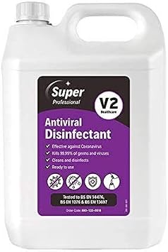 1x 5l Super Professional Antiviral Disinfectant