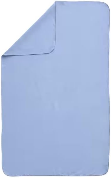 NABAIJI Microfiber Quick-Dry Towel, Large Size, Denim Blue, Lightweight with Carrying Strap
