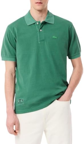 Lacoste Mens Washed Classic Polo