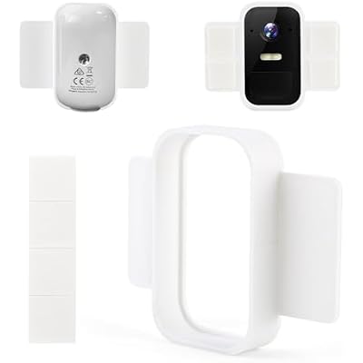 Window Mount for EufyCam 2C Wireless Home Security Camera, No Drill Anti-Theft Strong Adhesive Holder for Eufy 2C,No Indoor Reflections(White)