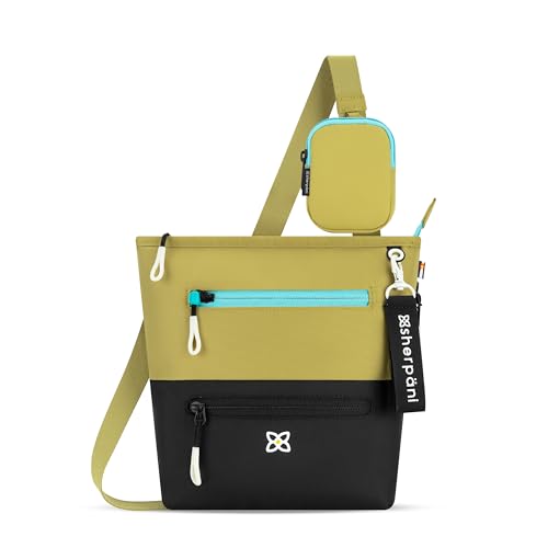 Sherpani Sadie, Nylon Crossbody Bag, Lightweight Shoulder Bag, Travel Cross Body, Crossbody Purse for Women, RFID Protection, Removable Coin Purse, Travel Gift Alchemy