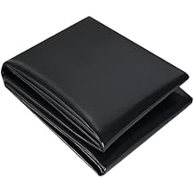 lst2020 Garden Pond Membrane Liner, HDPE Thickened fishpond Liner, Black